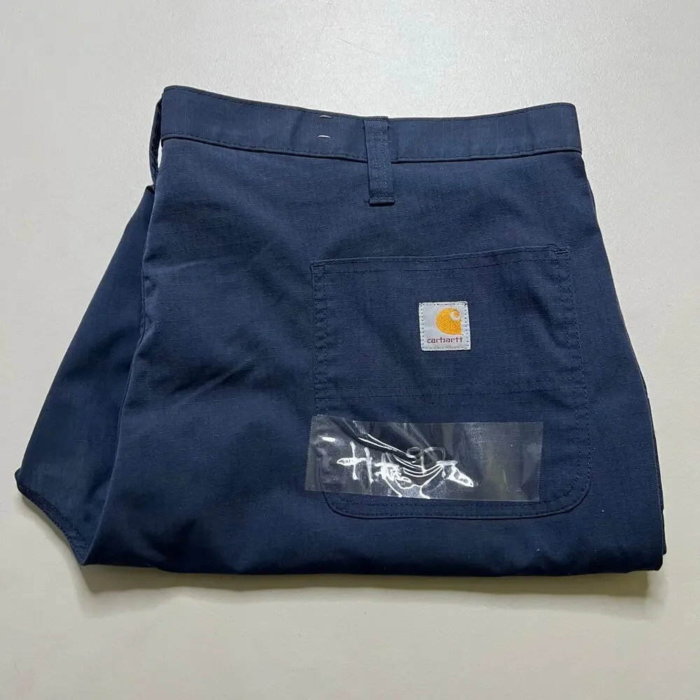 Carhartt Relaxed Fit  Cargo Blue Men 44x32 Work Pants Y2K‎ utility Retro